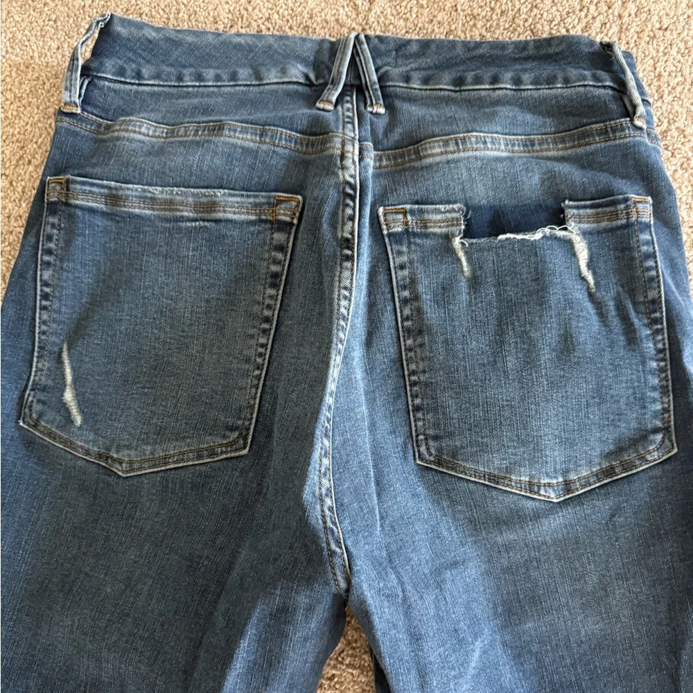 Good American Good Waist Skinny Jean Size 8 - Picture 4 of 5